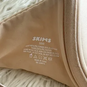 Skims Fits Everybody Scoop Plunge Bra Sand Size 32DD thumbnail 7