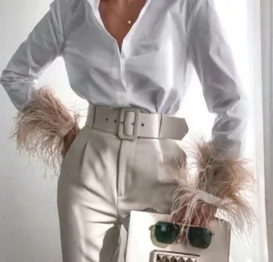 ZARA ecru high waisted belted fabric pants blogger favorite thumbnail 2