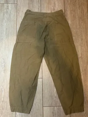 EVERLANE Organic Cotton Barrel Pants Women’s 8 Cargo thumbnail 6