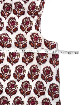 J. Crew Cora Soft Gauze Sleeveless Printed Top SMALL in Bouquet Block Print thumbnail 5