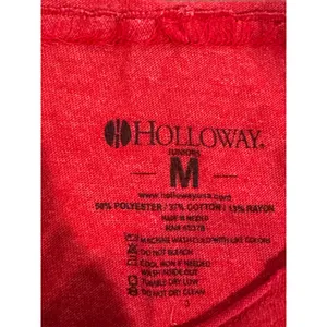 Holloway Juniors Wisconsin Badgers Go‎ Bucky Pocket Long Sleeve Shirt Red Size M thumbnail 4
