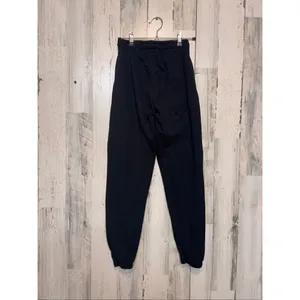 Refuge Athletics Boyfriend Jogger Pants XS Black Elastic Waist Casual Lounge Jog thumbnail 3