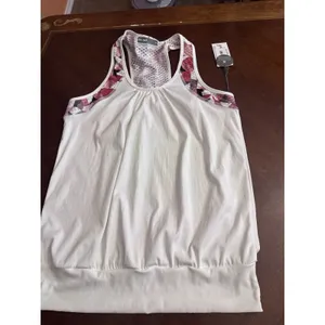 LIJA Activewear Tank style SIZE M White Size M thumbnail 4