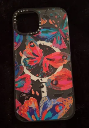 CASETiFY Colorful Butterfly Case thumbnail 1