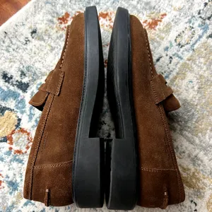 Vagabond Alex Loafers size 39 suede brown black thumbnail 6
