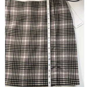 Eyeshadow Pink Brown Plaid Mini Skirt Womens‎ 10 NWT Dark Academia Preppy thumbnail 7