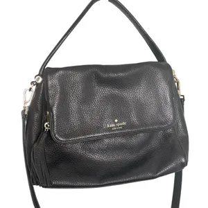 Kate Spade Miri Chester Street Black Pebbled Leather Shoulder Crossbody Bag thumbnail 1