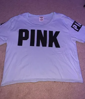 PINK - Victoria's Secret Crop Top Shirt thumbnail 1
