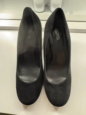  Michael Kors Porter Flex Black Suede Pump Size 7.5 thumbnail 4