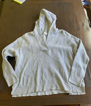 Aerie Waffle Knit Sweater Cozy Up thumbnail 1