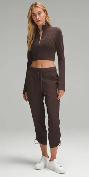 ❌SoLD❌Half zip Lululemon crop define thumbnail 2