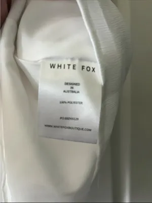 White Fox Boutique Strapless White Sweetheart Mini Dress thumbnail 3