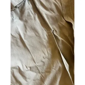 H&M Divided Womens Beige Cotton Twill Double Breasted Trench Coat Belted Size M‎ thumbnail 6