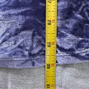 Urban Outfitters Kimchi Blue Blue Ryder Velvet Mini Dress Size S thumbnail 7