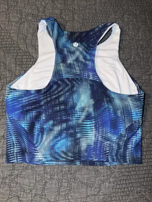 Lululemon Invigorate Training Tank Top-Shapeshifter Flux Blue Multi-Size 4 thumbnail 2