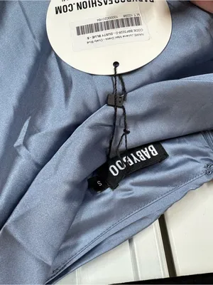 Babyboo Juliene Maxi Dress‎ in dusty blue size small nwt READ thumbnail 4