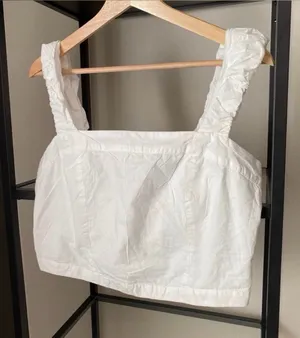 NWT Free People Ashley Crop Tank thumbnail 1