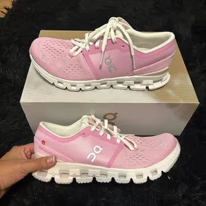ON CLOUD X 4 petal pink athletic training running lace up shoes sneakers 8.5 new thumbnail 5