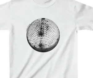 Disco Graphic Tee White thumbnail 2