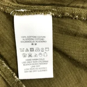 FREE PEOPLE V-Neck Blouse-Tunic Women M Olive Coastal Boho Cottage Western City thumbnail 13