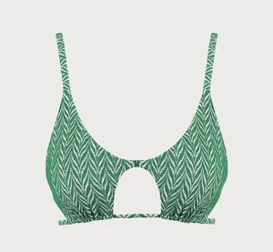 BERLOOK Green Geometric Textured Cut Out SET 27 Size M thumbnail 6