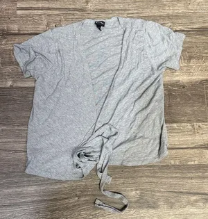 Art Class Light Gray Men's Open-Front Shirt thumbnail 1