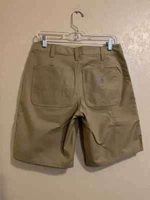NWT Carhartt Women's Rugged Professional Series Canvas Work shorts sz 8 thumbnail 2