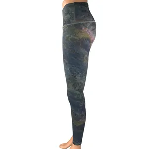 Lululemon Wunder Under Multicolor Running Yoga Athletic Leggings Pants Size 6 thumbnail 2