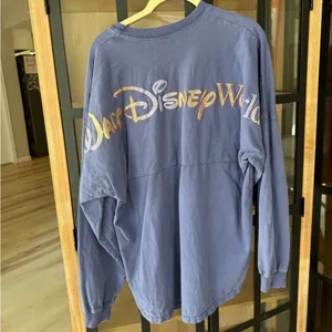 Walt Disney World 50th Anniversary Spirit Jersey tee pullover LongSleeve glitter thumbnail 8
