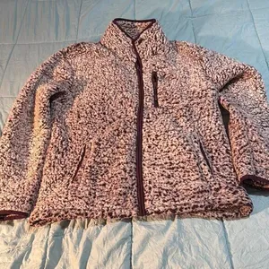 PINK Victoria’s Secret Cozy Sherpa Zip Jacket M thumbnail 1