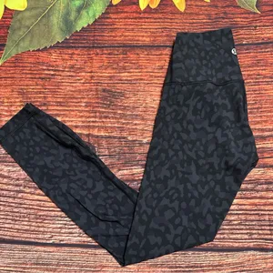 Lululemon Black Camo Print Wunder Under thumbnail 1