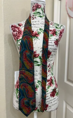Dior silk multicolor paisley Tie thumbnail 1