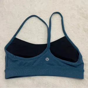 Teal lululemon sports bra thumbnail 2