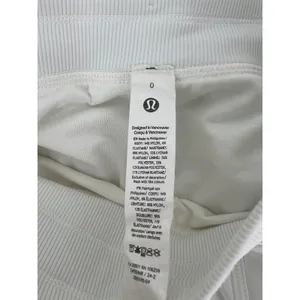Lululemon Dance Studio Pant III Lined White Mid Rise Size 0 30" Inseam thumbnail 5