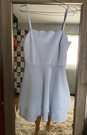 blue dress Size L thumbnail 3