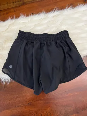 Lululemon Hotty Hot HR Shorts 2.5” Black size 2 thumbnail 2