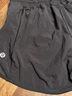 lululemon athletica Black Women's Running Shorts with Reflective Trim Size 2 thumbnail 9