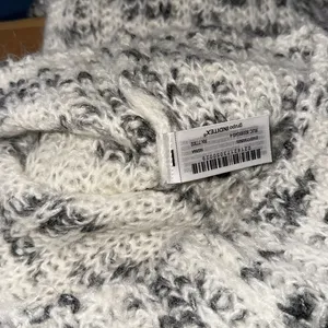 NWT ZARA Bloggers Fav Contrast Wool Blend Sweater Vest Top Turtleneck thumbnail 6