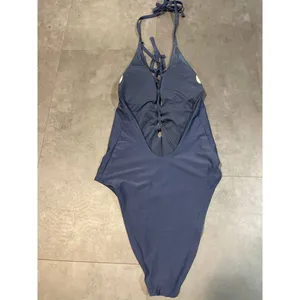 Navy blue one piece, swimwear‎ size medium A-49 thumbnail 3