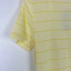NWT Everlane The Organic Cotton Crew Yellow Stripe Size Small S NEW thumbnail 9
