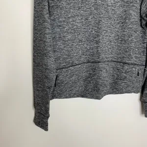 Lululemon Ready to Rulu Fleece Pullover Heathered Black Size 6 thumbnail 11