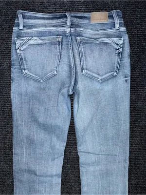 Buckle Black Fit 53 Tailored Bootcut Stretch Jean 26x32 Light Wash BBW2041R EUC thumbnail 4