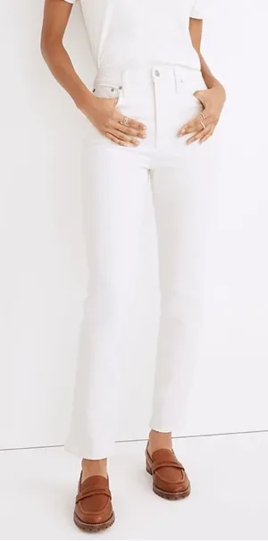 NWT Madewell The Perfect Vintage Jean In Tile White ND501 Size 25‎ thumbnail 1