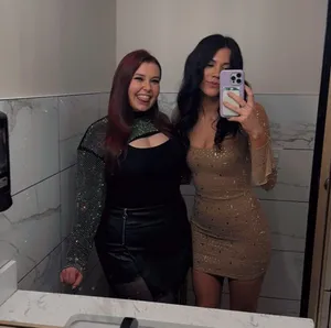 Windsor Long Sleeve Rhinestone Mesh Mini Dress thumbnail 2