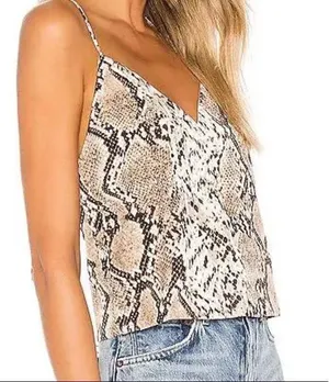 superdown Snakeskin Camisole Tank thumbnail 3