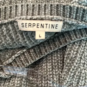 Serpentine Knit‎ Sweater Size Large Green thumbnail 12