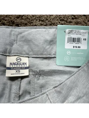 MAGELLAN Outdoor Women's Gray Shorts Size Small New Lightweight Soft Vacation thumbnail 6