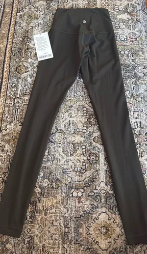 Lululemon align leggings dark olive thumbnail 3