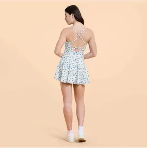 NWT! Blogilates Target X Popflex Women's Everything Active Dress - Floral XS thumbnail 2