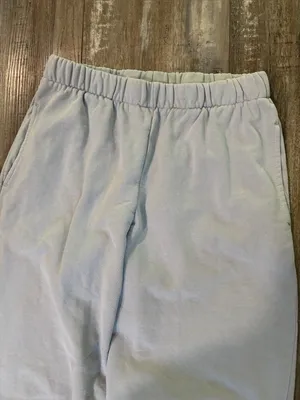 Brandy Melville Light Blue Jogger Sweatpants Size Small thumbnail 5